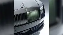 Badge Spofec Rolls-Royce noir Spectre