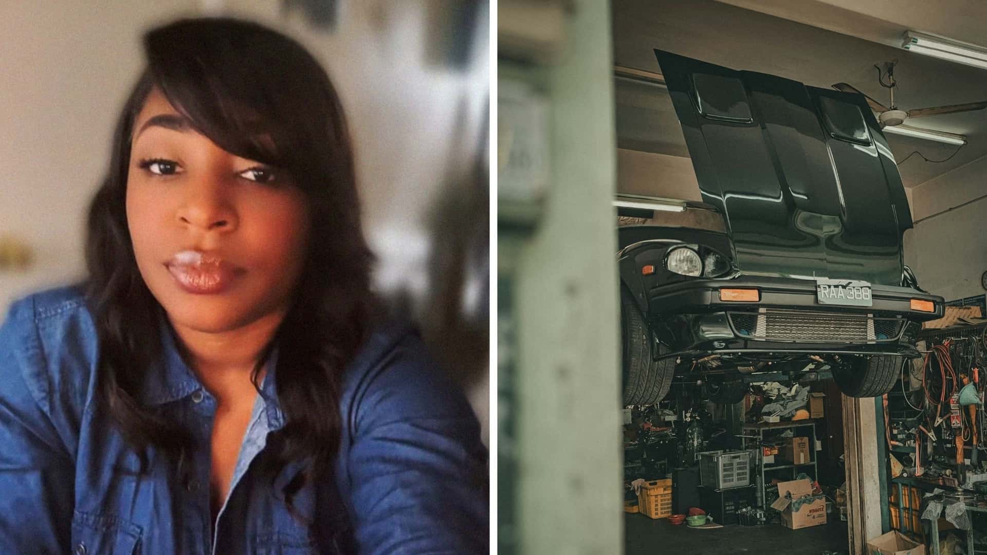 What Happens When a Mechanic Lifts a Car With Someone Inside?