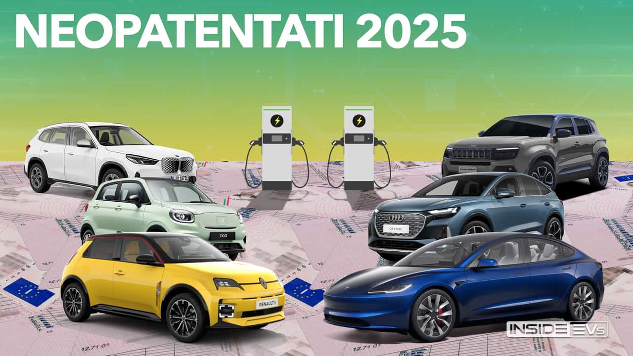Che auto elettriche possono guidare i neopatentati nel 2025