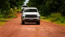 Nova Ram Dakota em ação
