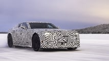 Jaguar GT (Prototyp) bei Wintertests