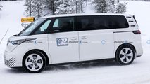 VW ID. Buzz LWB new spy photo