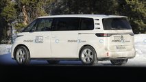 VW ID. Buzz LWB new spy photo