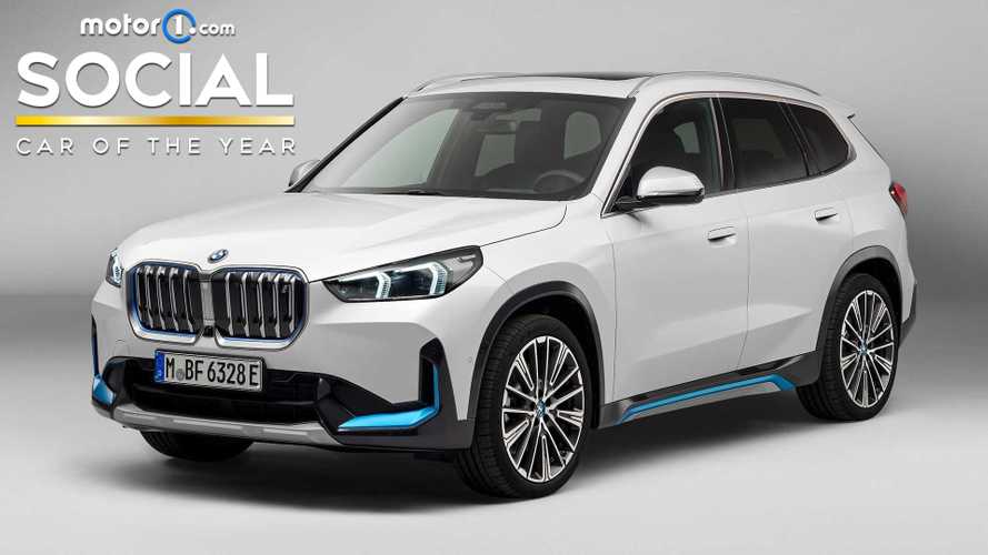 La BMW iX1 votata Motor1 Social Car of the year 2023 nella categoria "auto elettriche"