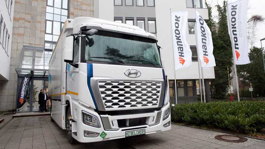 Hankook partner del camion Hyundai a idrogeno