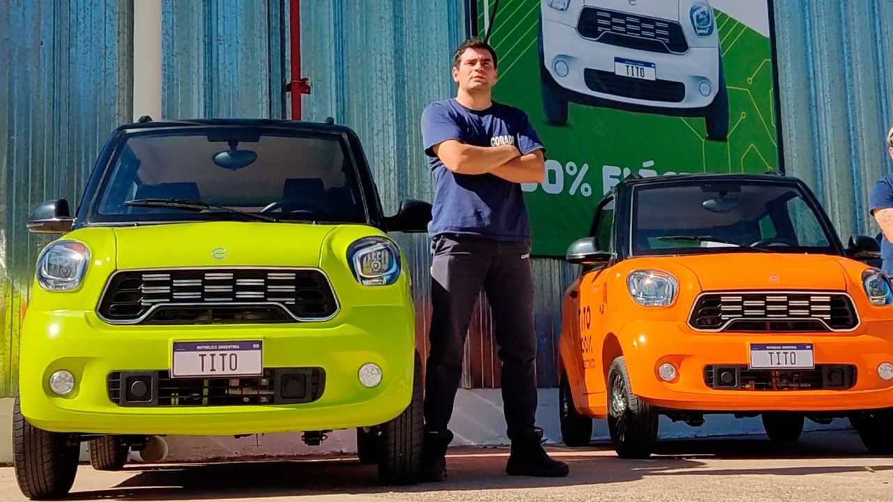 Se entregaron los primeros Tito 100% eléctricos.
