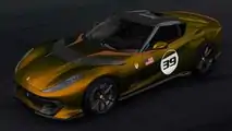 Ferrari 812 Competizione Verde Volterra