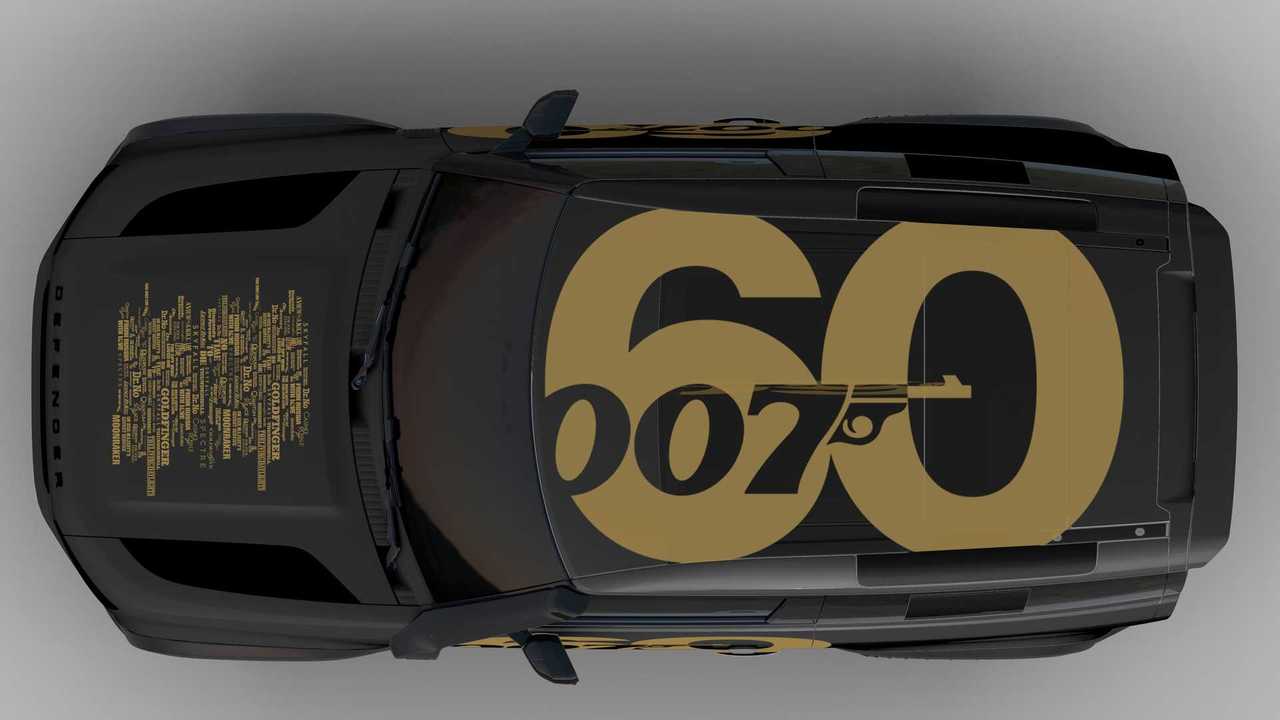 Land Rover Defender 90 Rally Special By James Bond Film 60th Anniversary