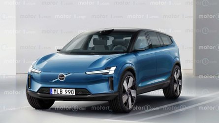 Новый завод Volvo будет производить электрокары на платформе SPA2 Volvo Embla, the rendering of Motor1.com