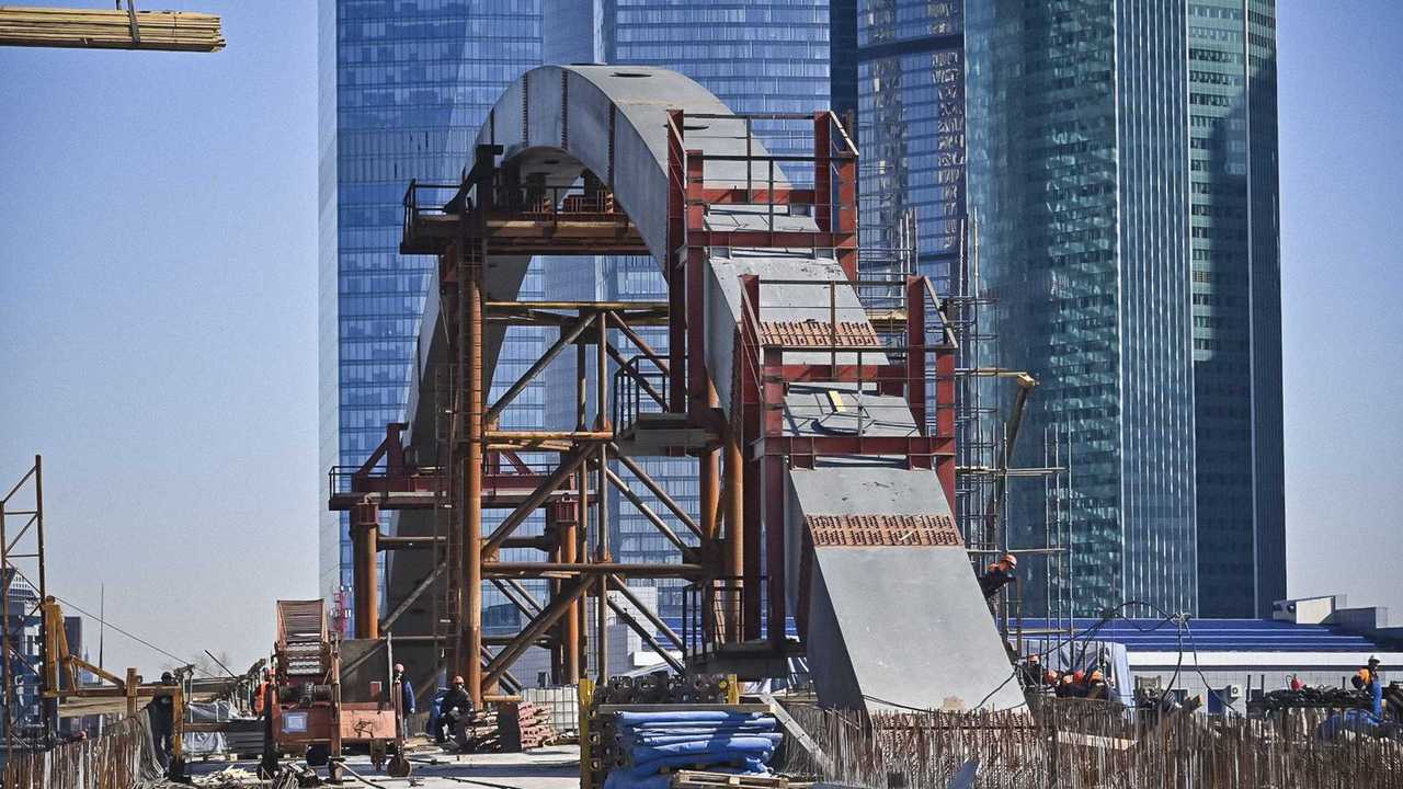 Строительство Северного дублера Кутузовского проспекта в Москве