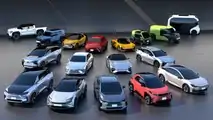 Toyota- und Lexus EV-Reihe