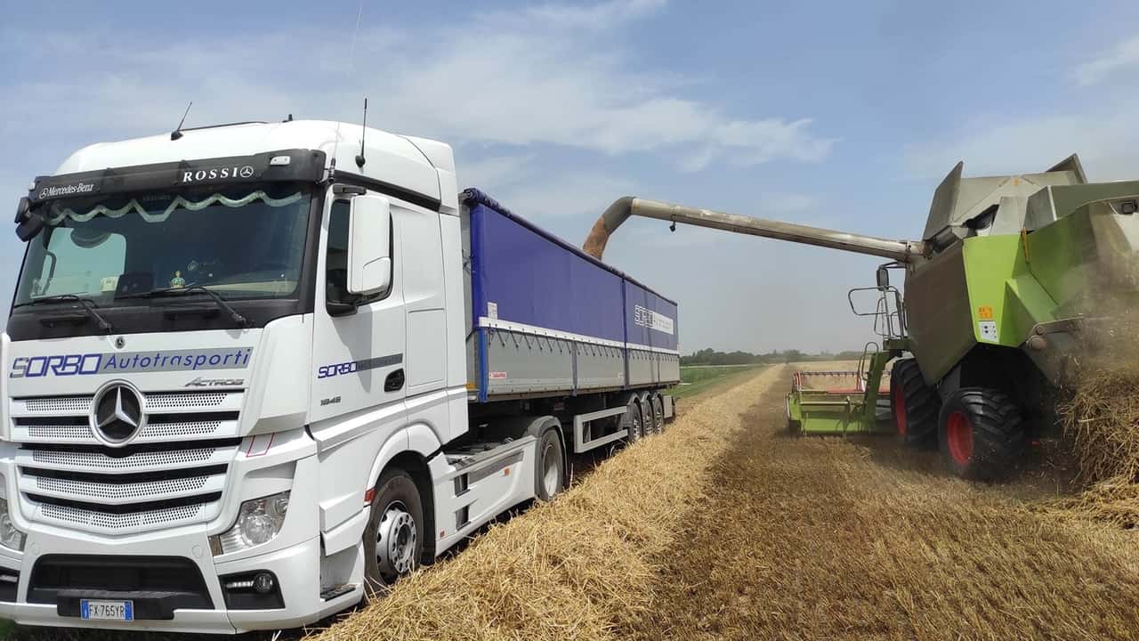 Logistica agricola e agroalimentare: il trasporto è tutto su gomma