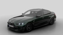 2025 BMW M3 manual in dark emerald metallic.