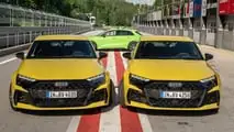 Audi RS 3 Tracktest Reifenvergleich 