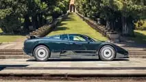 La Bugatti EB110 GT a Villa d'Este