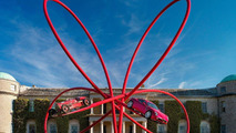 Alfa Romeo Centenary central sculpture at Goodwood Festival of Speed 2010, 01.07.2010