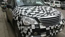 Roewe Ssangyong MG SUV spy photos