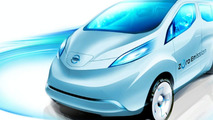 Nissan NV200 EV concept design sketch