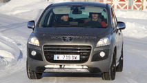 2011 Puegeot 3008 HYbrid4 cold testing 10.02.2011