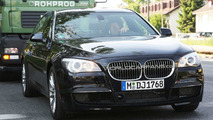 BMW 7-Series F01 M-sport package spy photo