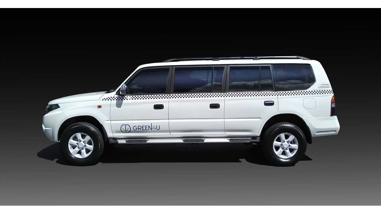 Green4u Enova Six Door Light Suv Insideevs Photos Green4u Enova Six Door Light Suv