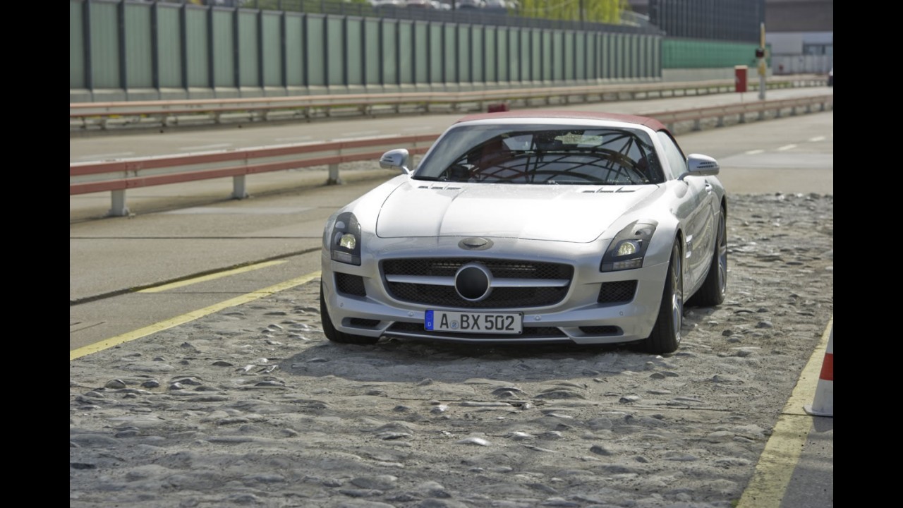 Mercedes-Benz divulga imagens oficiais do SLS Roadster