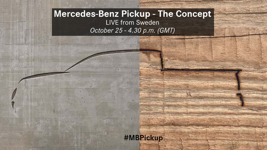 Mercedes-Benz Pickup Concept Teaser