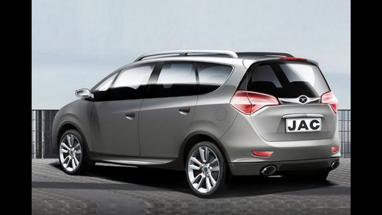 JAC Motors apresentará reestilização da minivan J6 no Salão de Pequim