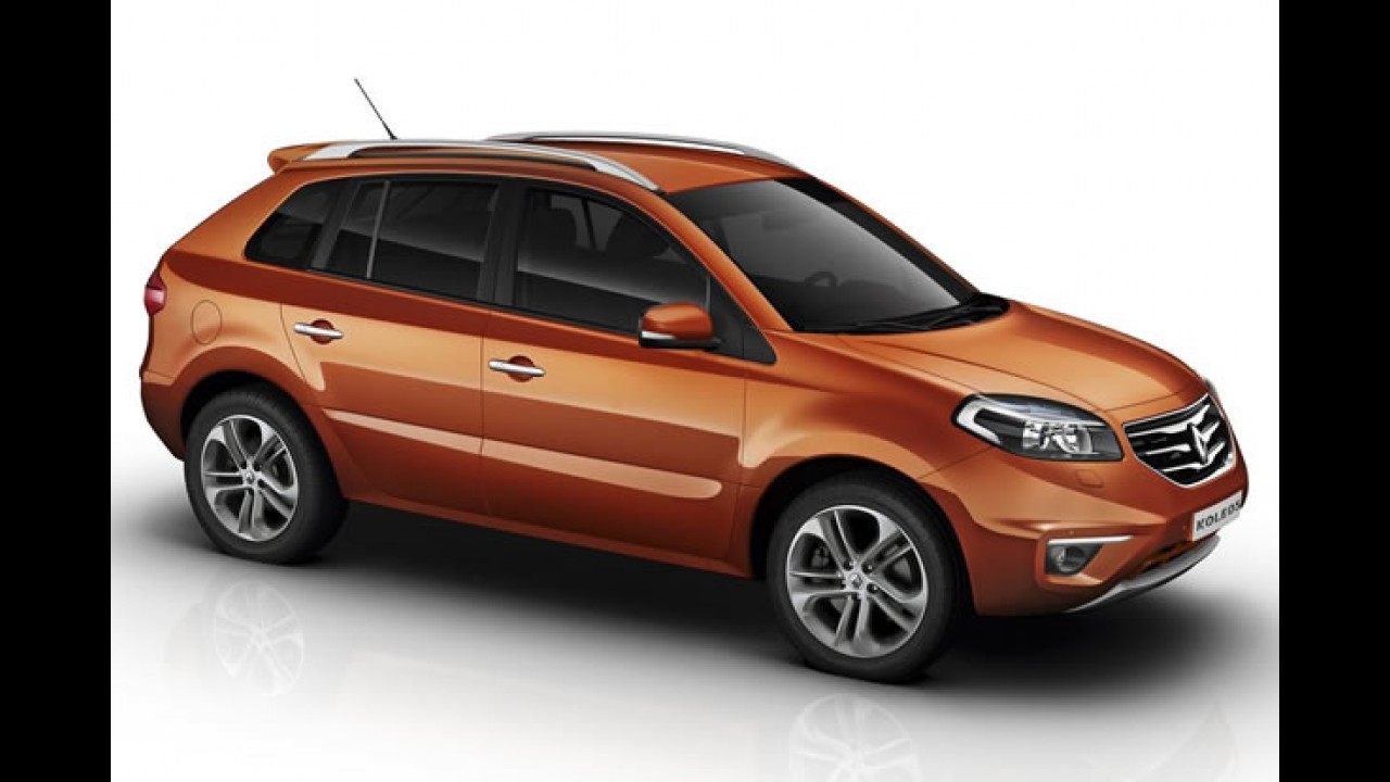 Renault Koleos de cara nova - Linha 2012 ganha facelift