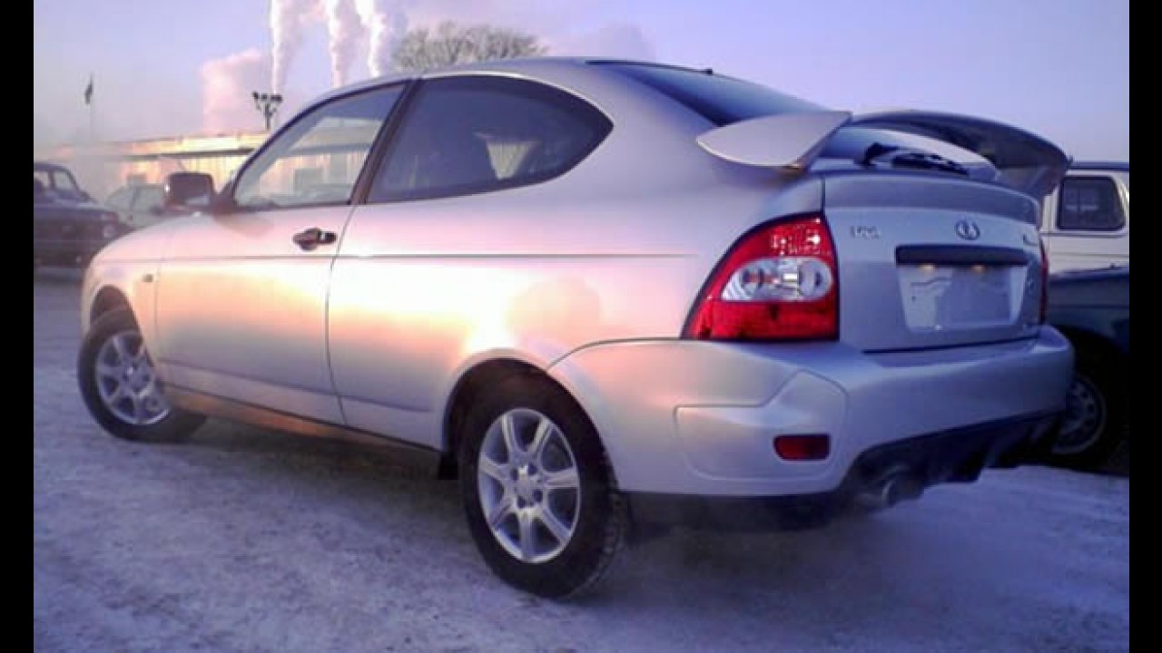 “Novo” Lada Priora é flagrado na Rússia