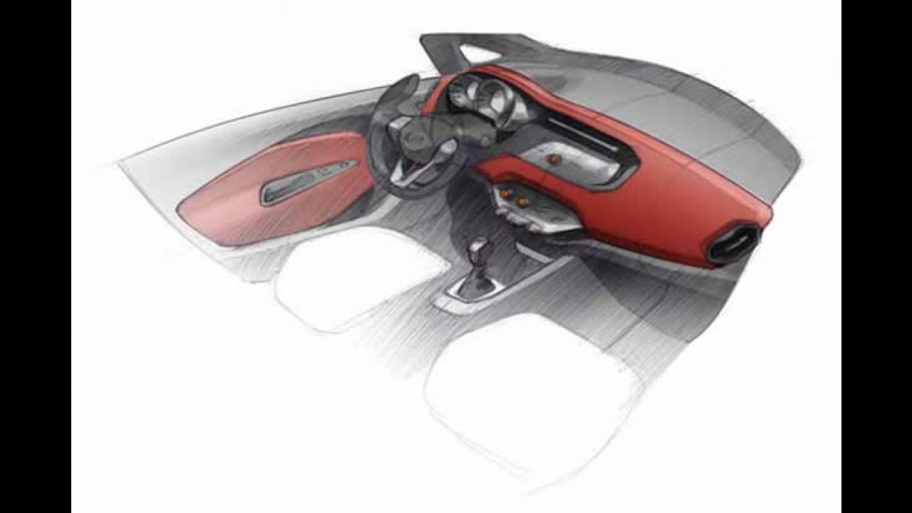 Novo Kia 2012 tem esboços oficiais divulgados - Lançamento será no Salão de Genebra