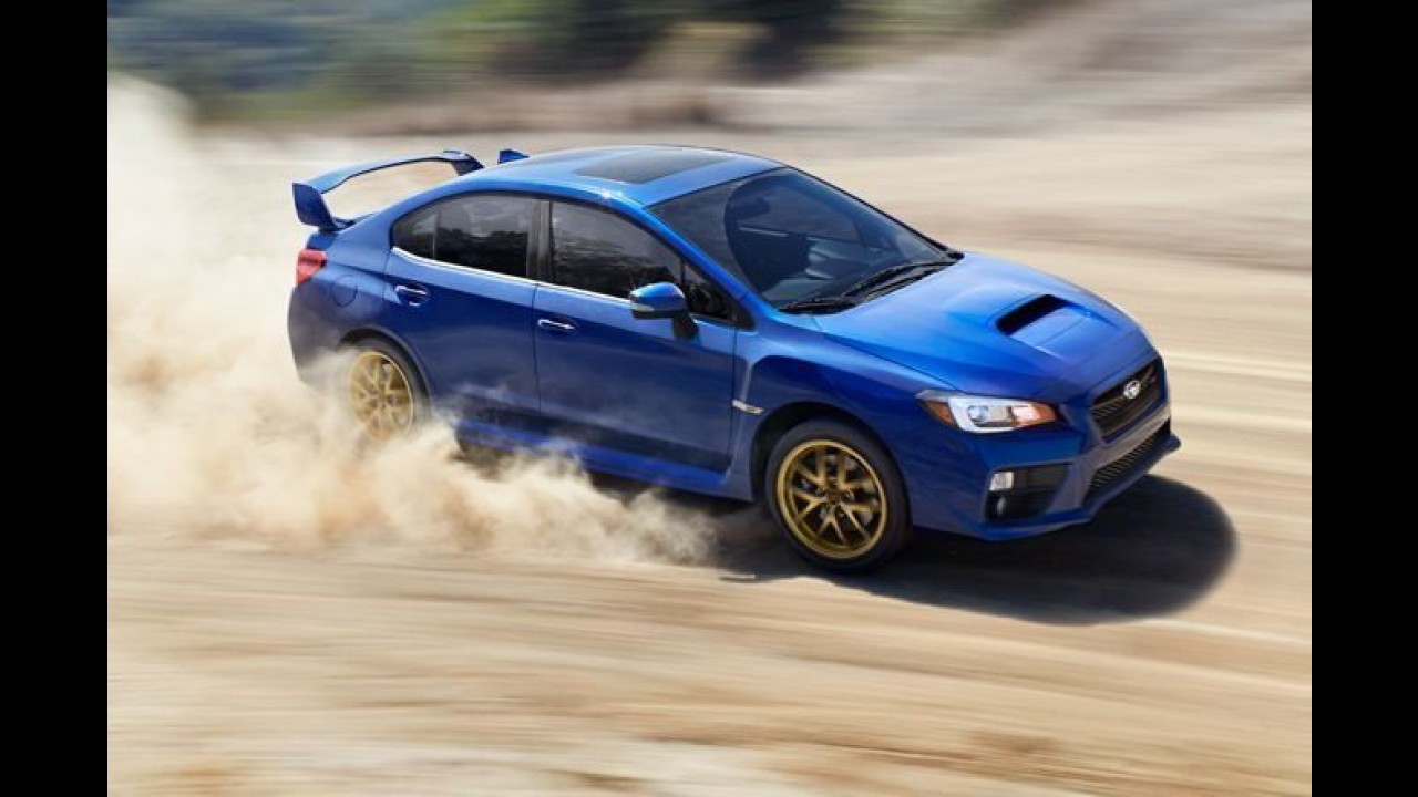 Novo Subaru WRX STI 2015 teve as primeiras fotos oficiais vazadas