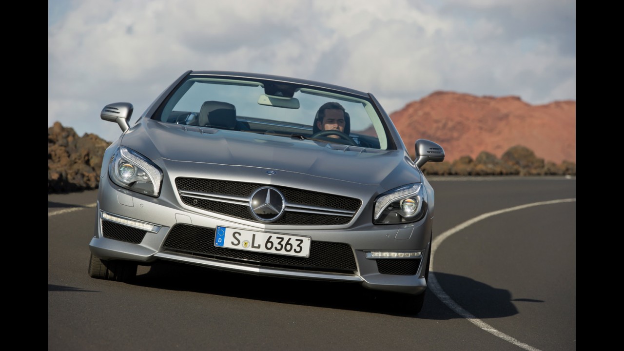 Conheça as primeiras imagens oficiais do novo Mercedes-Benz SL 63 AMG