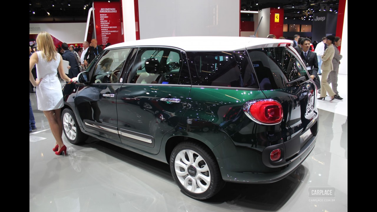 Salão de Frankfurt: Fiat apresenta minivans 500L Trekking e 500L Living