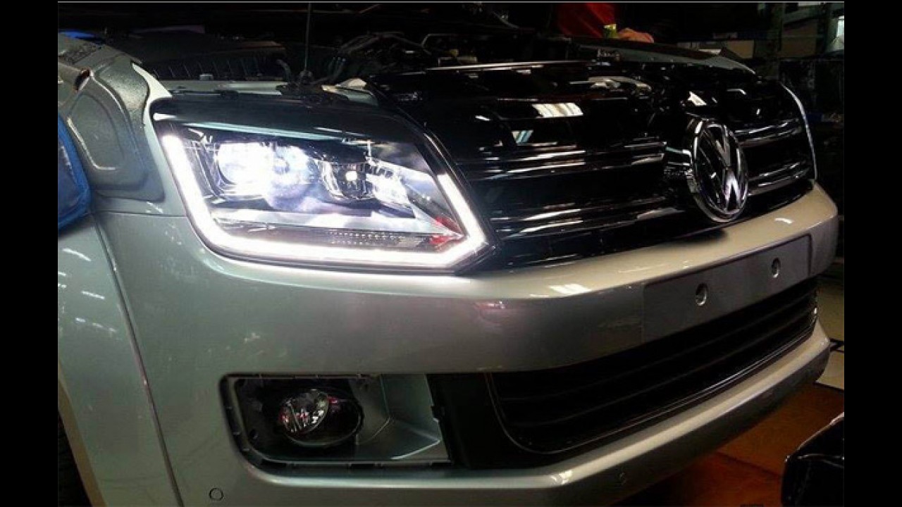 VW Argentina: vazam imagens dos novos SpaceFox e Amarok 2015