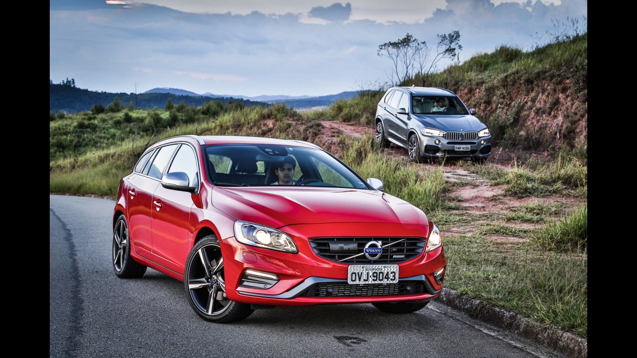 Teste CARPLACE: BMW X5 e Volvo V60 T6 - por que os SUVs estão matando as peruas?