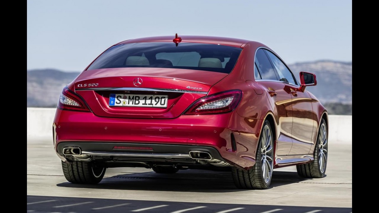 Mercedes CLS 2015 é apresentado com novo visual e câmbio de nove marchas