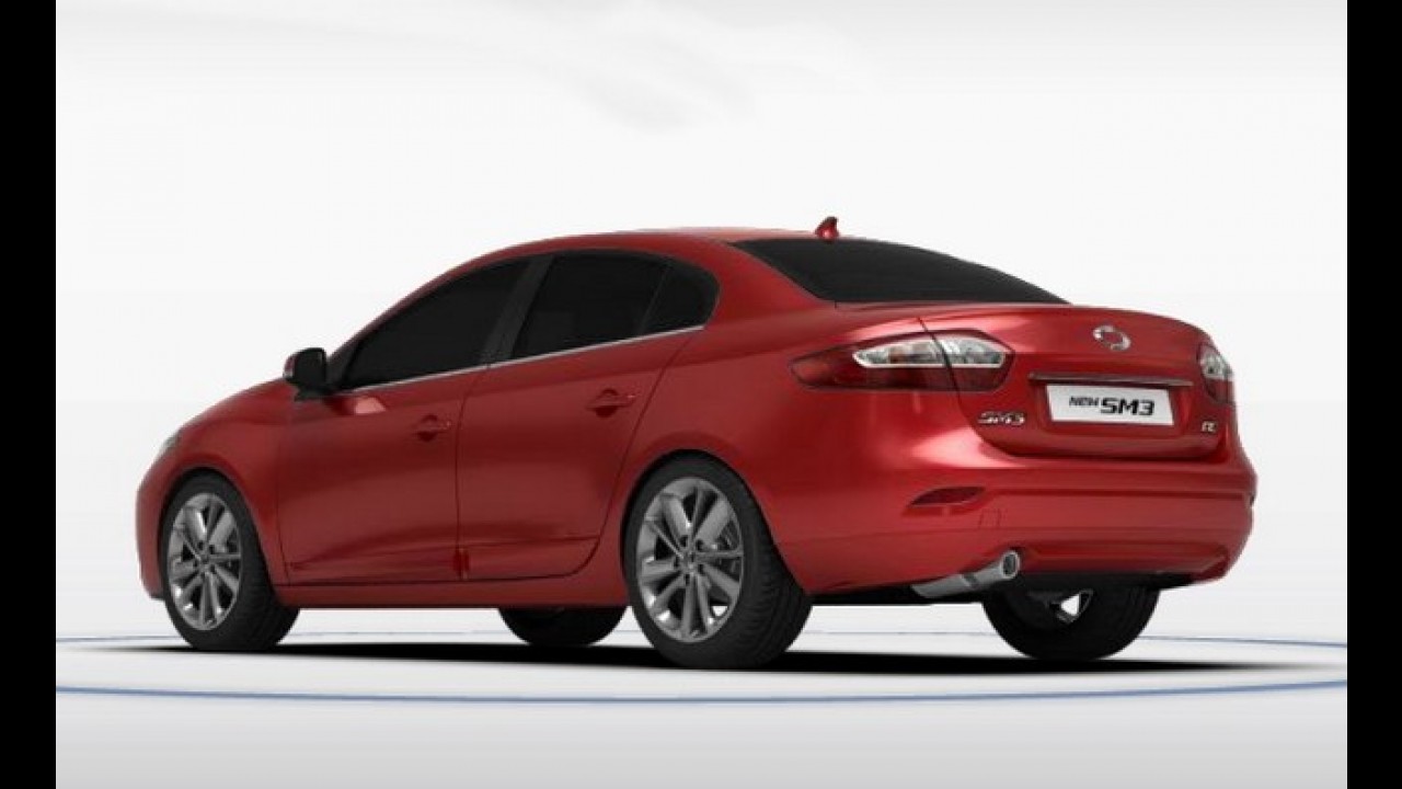 Renault Fluence "coreano": Samsung SM3 2013 tem as primeiras imagens oficiais reveladas