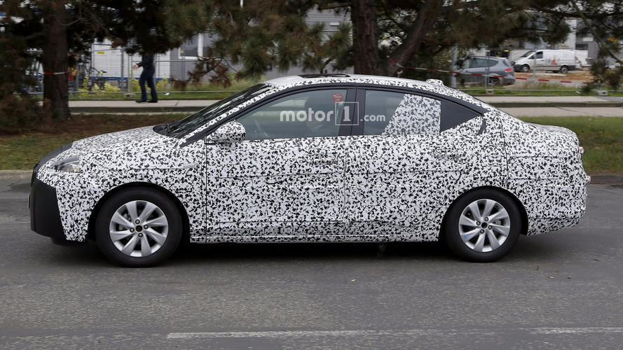 2018 Opel Corsa Sedan spy photo