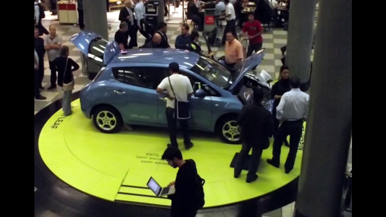 Nissan LEAF é carro oficial da IV Conferência de Prefeitos C40 São Paulo