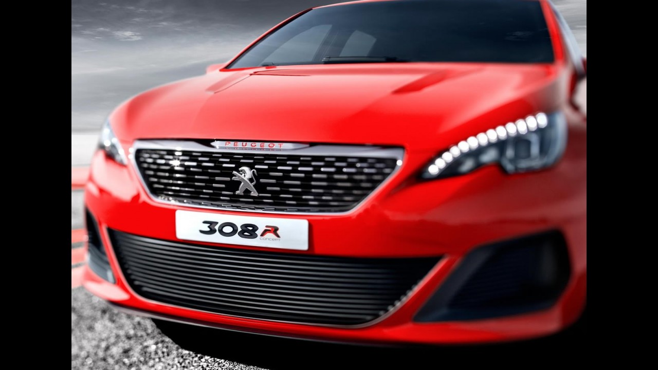Peugeot revela 308R Concept de 270 cv para encarar o Golf GTI
