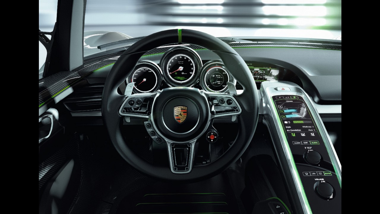 Porsche adianta detalhes do 918 Spyder, que estreia em Frankfurt