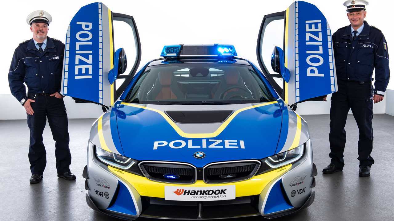 BMW i8 Police AC Schnitzer Tune! Это! Safe!