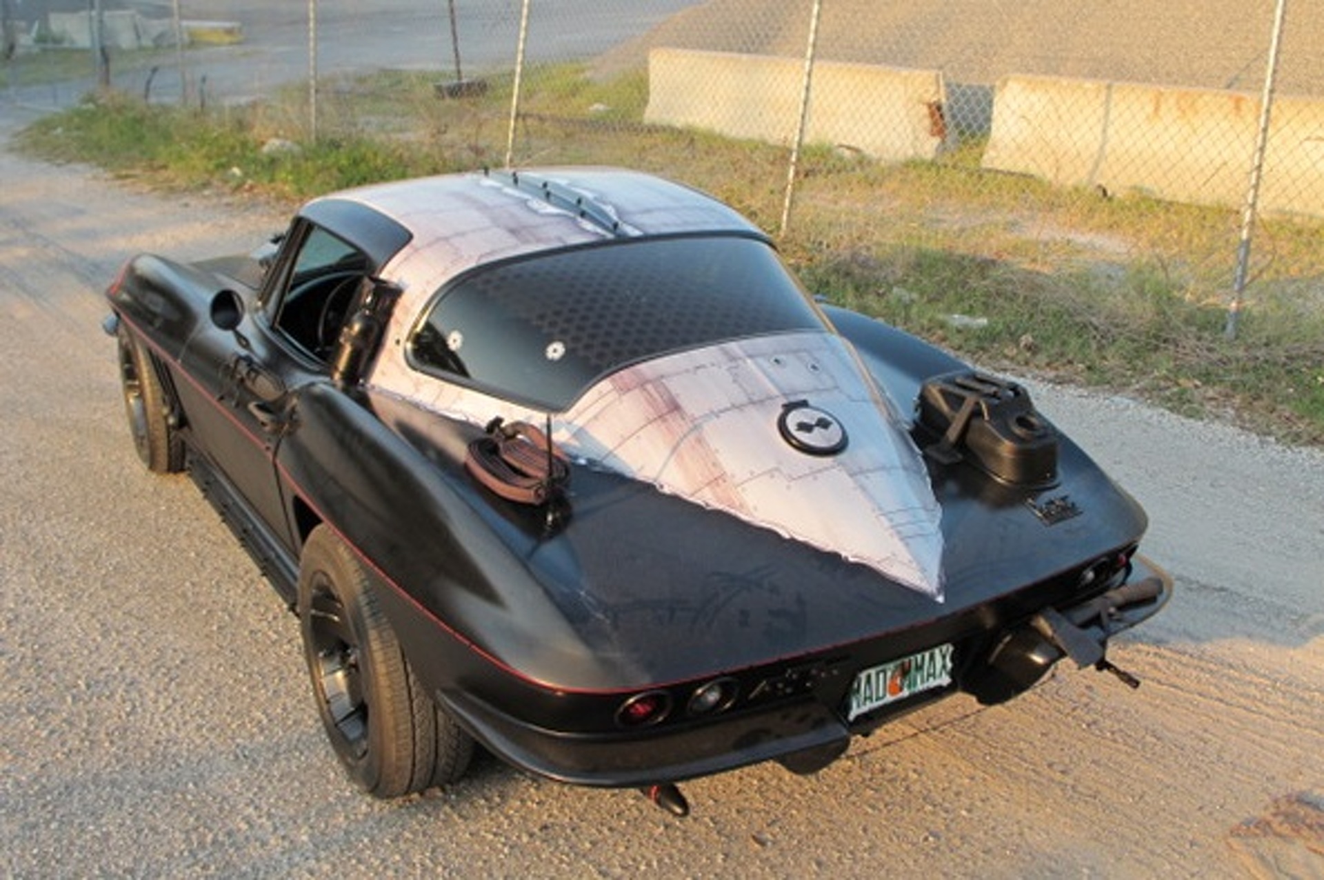 This Crazy Mad Max Corvette is on eBay Right Now