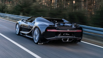Bugatti Chiron roadster speculative render