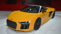 2017 Audi R8 V10 Spyder live in New York