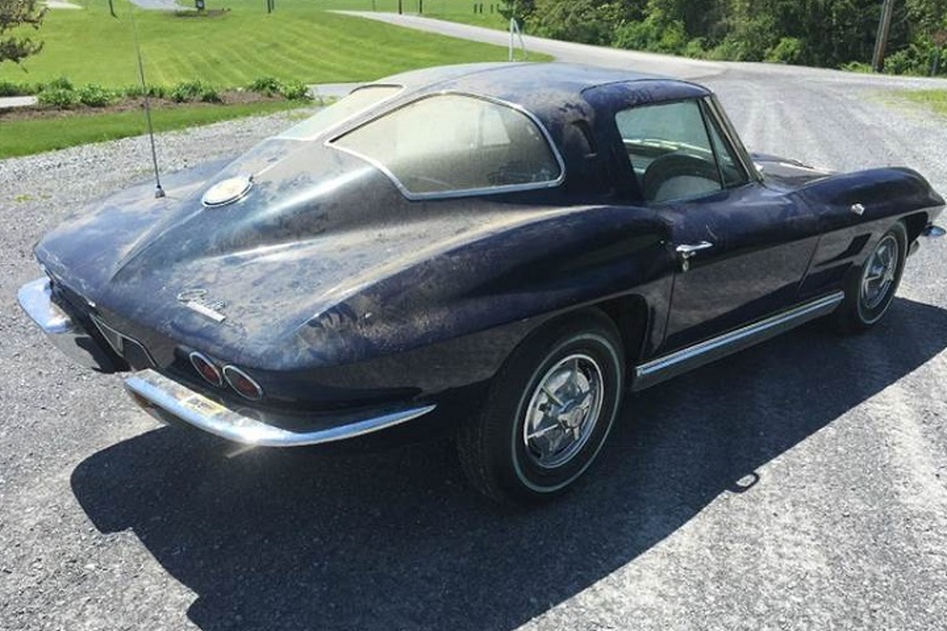 1963 Chevrolet Corvette Split Window Barn Find Should Clean Up Nicely