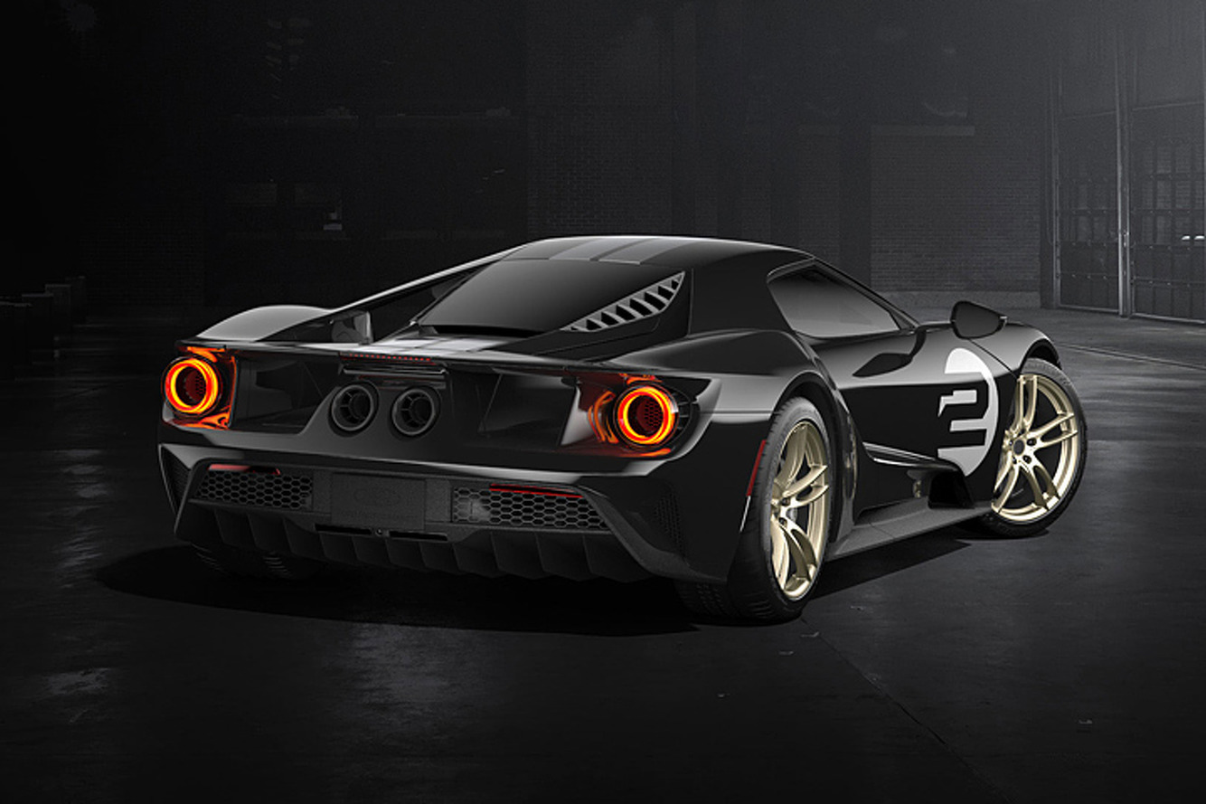 Ford Goes Retro With 2017 Ford GT ’66 Heritage Edition