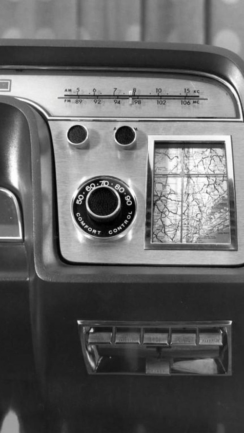 Ford shows their "first stab" at a navigation system