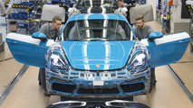 Porsche 718 Cayman production